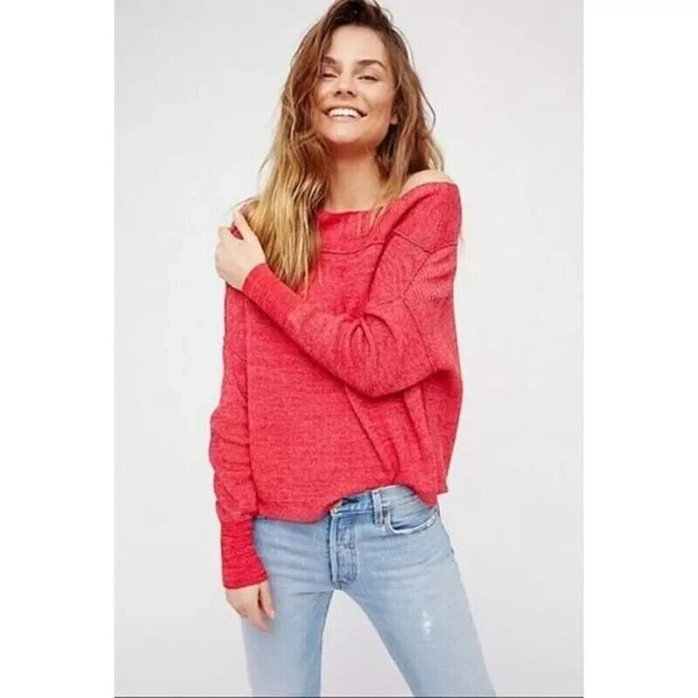 Women's Red Sweater